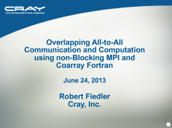 All-to-All implementations