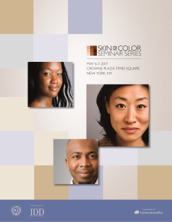 MAY 6-7, 2017 CROWNE PLAZA TIMES SQUARE NEW YORK, NY