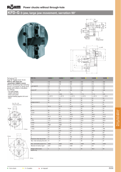 KFD-G 2-jaw, large jaw movement, serration 90&deg;