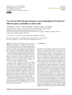 Use of near-infrared spectroscopy to assess phosphorus fractions of