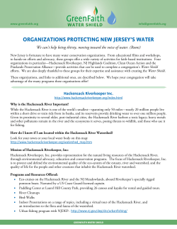 Featured water conservation organizations in New Jersey