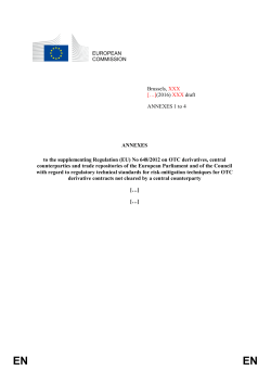 Annexes to RTS on Risk Mitigation LegisWrite