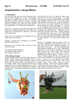 Kites - The Kite Society of Great Britain