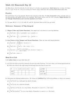 Assignment for Day 22