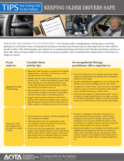 keeping older drivers safe