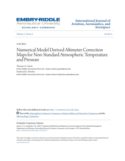 Numerical Model Derived Altimeter Correction Maps for Non