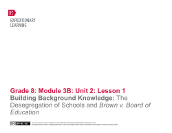 Grade 8: Module 3B: Unit 2: Lesson 1