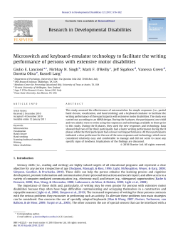 Microswitch and keyboard-emulator technology to facilitate the