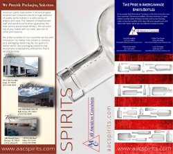 SPIRITS - All American Containers