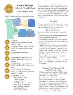 Creative Kindness Hats&hellip;to wear, to share