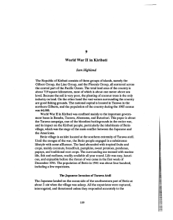 9 World War II in Kiribati