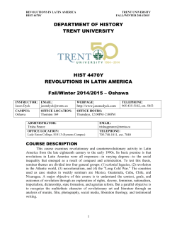 HIST-4470Y-A - Trent University