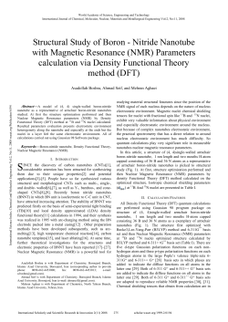 Structural Study of Boron - Nitride Nanotube with Magnetic