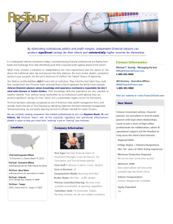 FirsTrust, LLC | Join A Firm