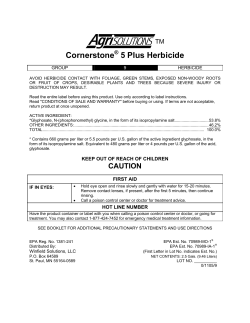 Cornerstone 5 Plus Herbicide
