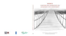 Mexico: capacities for conservation and sustainable use of biodiversity