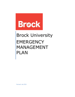 Emergency Management Plan