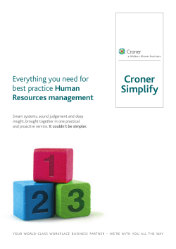 Croner Simplify