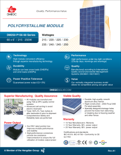 polycrystalline module