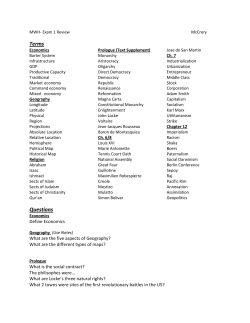 Terms Questions - Marion City Schools