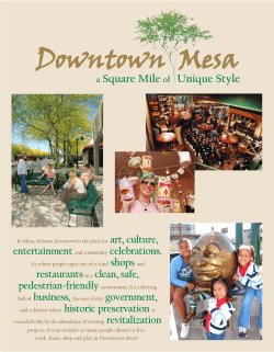 restaurants - Downtown Mesa!