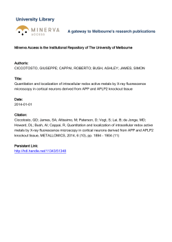 Quantitation and localization of intracellular redox active metals by X