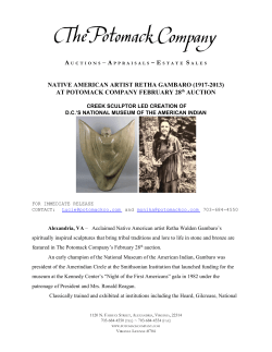 NATIVE AMERICAN ARTIST RETHA GAMBARO (1917