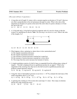 Exam III Practice test and solutions