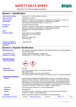 safety data sheet