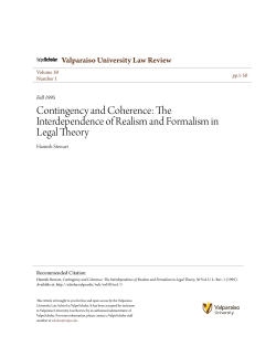 The Interdependence of Realism and Formalism in