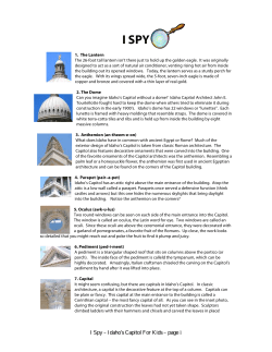 I Spy &ndash; Idaho`s Capitol For Kids &ndash; page 1