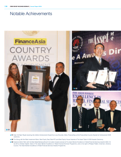 Notable Achievements