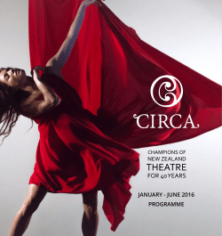 Circa first half year Programme