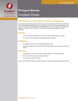 Context Clues - PowerUp WHAT WORKS