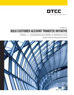 bulk customer account transfer initiative