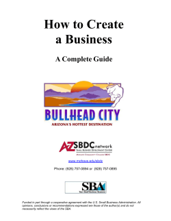 How to Create a Business