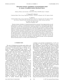Electronic-structure calculations of praseodymium metal by means
