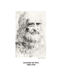 Leonardo da Vinci 1452-1519