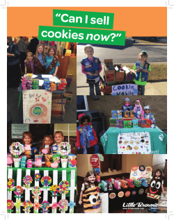 Cookie Rookie Flyer - Girl Scouts of Colorado