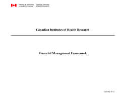 Financial Management Framework