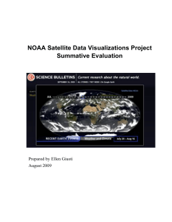 NOAA Eval.Final report2 - American Museum of Natural History