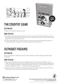 Country Game - Wimpy Kid Club