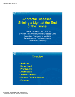 Diseases - s3.gi.org - American College of Gastroenterology