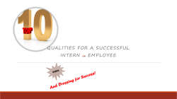 Qualities Employers Want