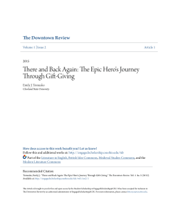 There and Back Again: The Epic Hero`s Journey Through Gift