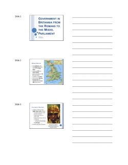 Student Notes - Student Handouts