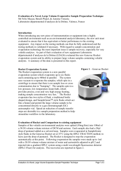 Evaluation of the Rocket and SampleGenie for