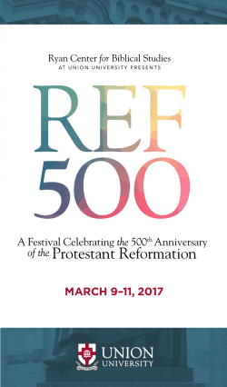 of the Protestant Reformation