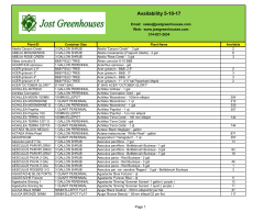 - Jost Greenhouses