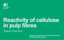 Reactivity of cellulose in pulp fibres